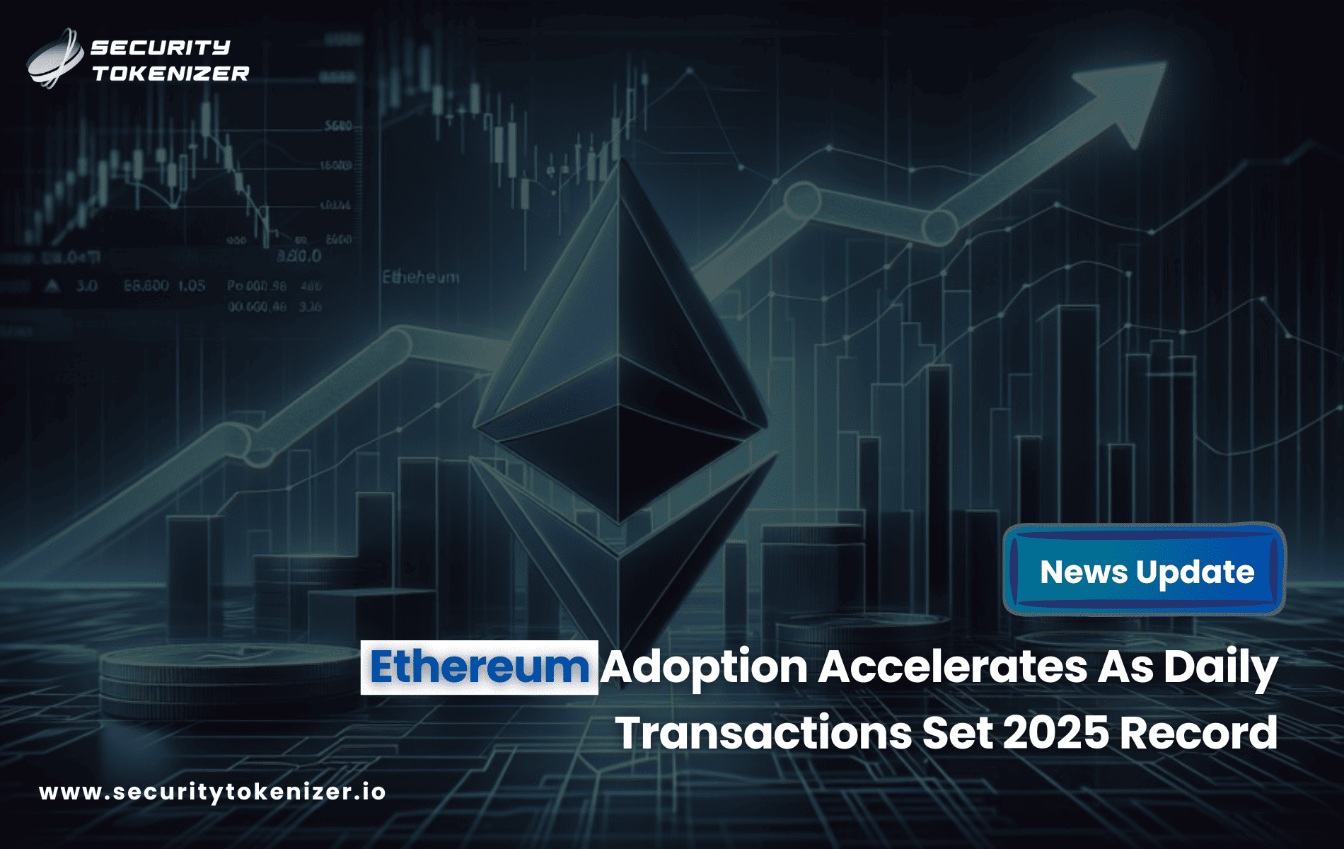 Ethereum Adoption Accelerates As Daily Transactions Set 2025 Record