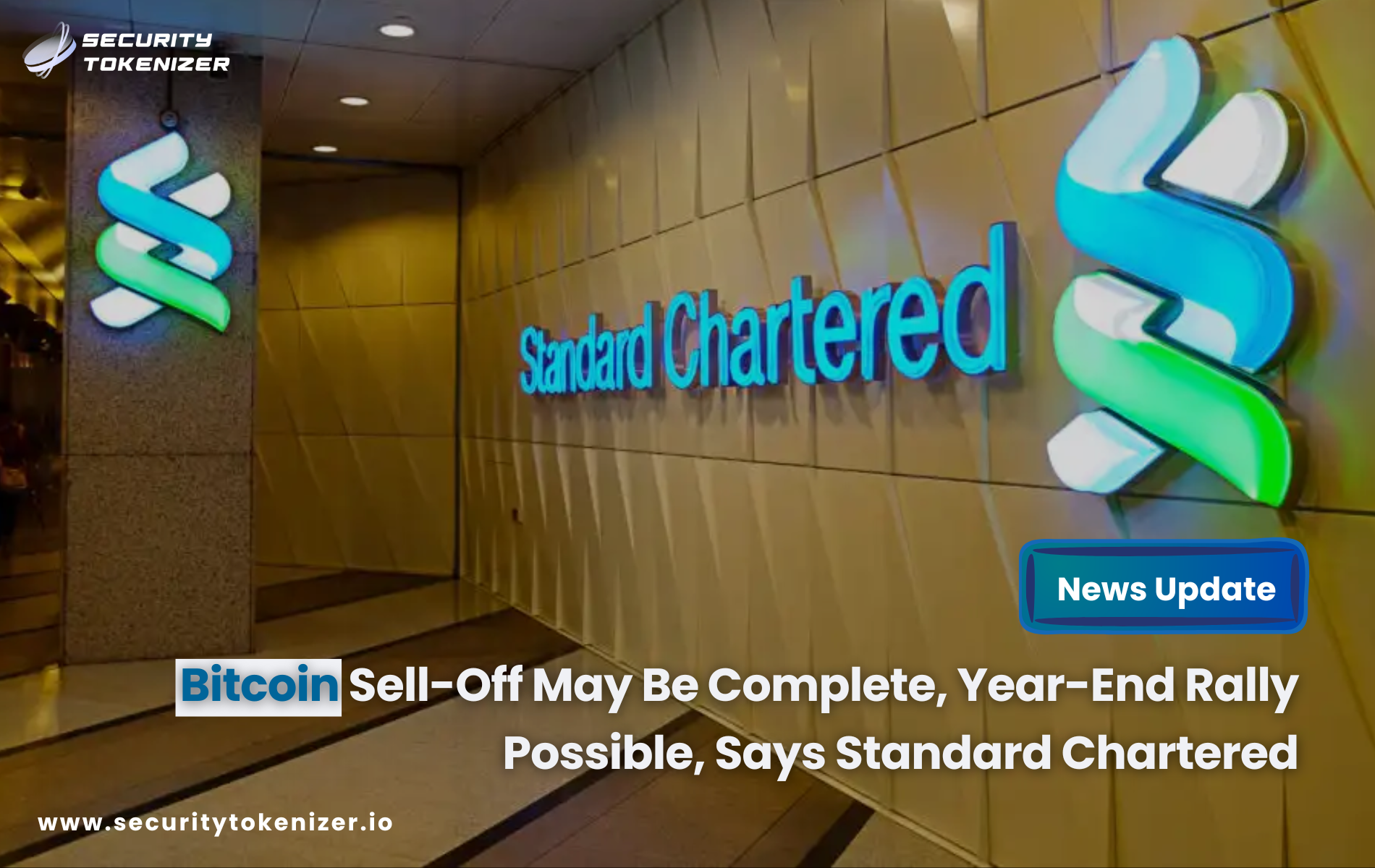 Bitcoin Sell-Off May Be Complete, Year-End Rally Possible, Says Standard Chartered