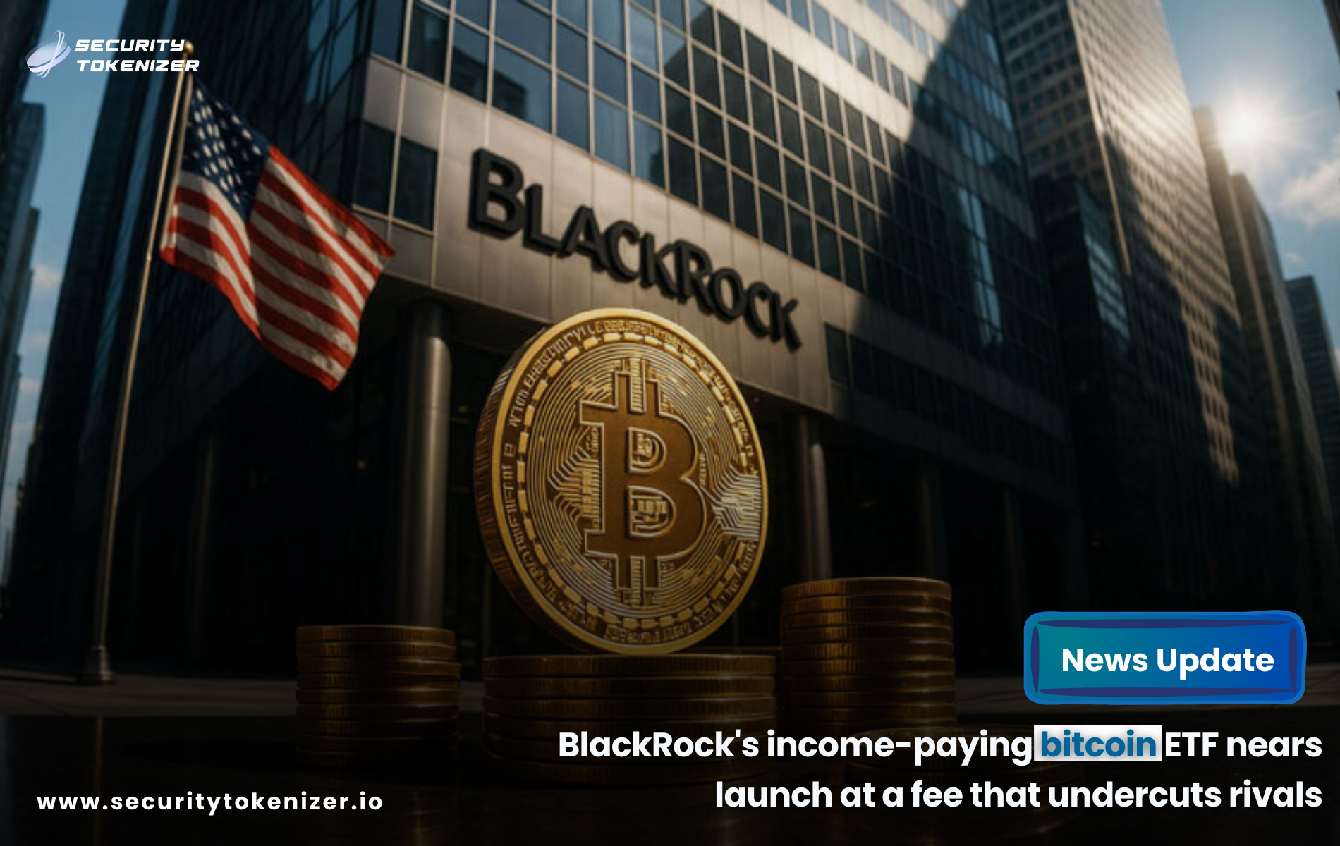 BlackRock's income-paying bitcoin ETF nears launch at a fee that undercuts rivals