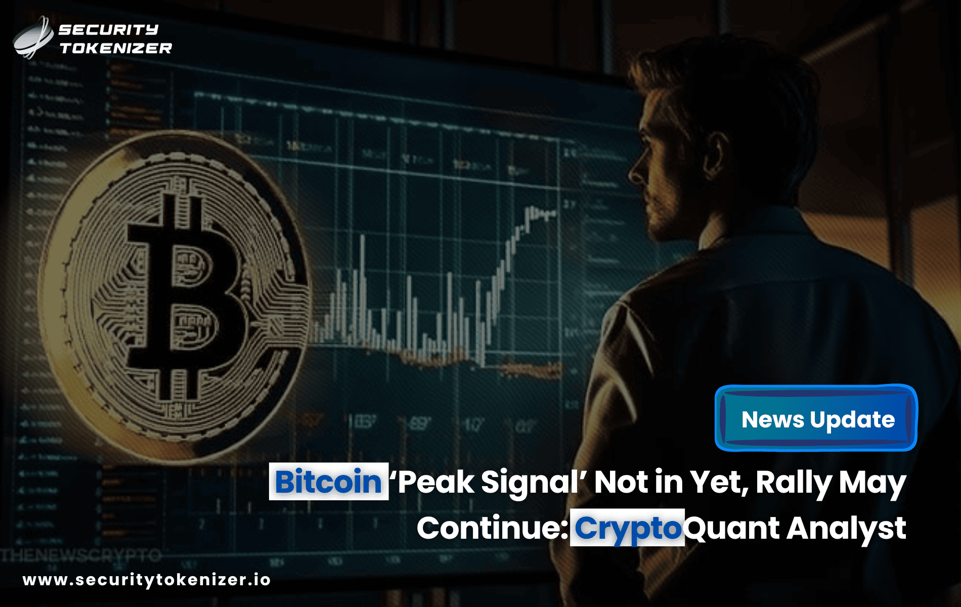 Bitcoin ‘Peak Signal’ Not in Yet, Rally May Continue: CryptoQuant Analyst