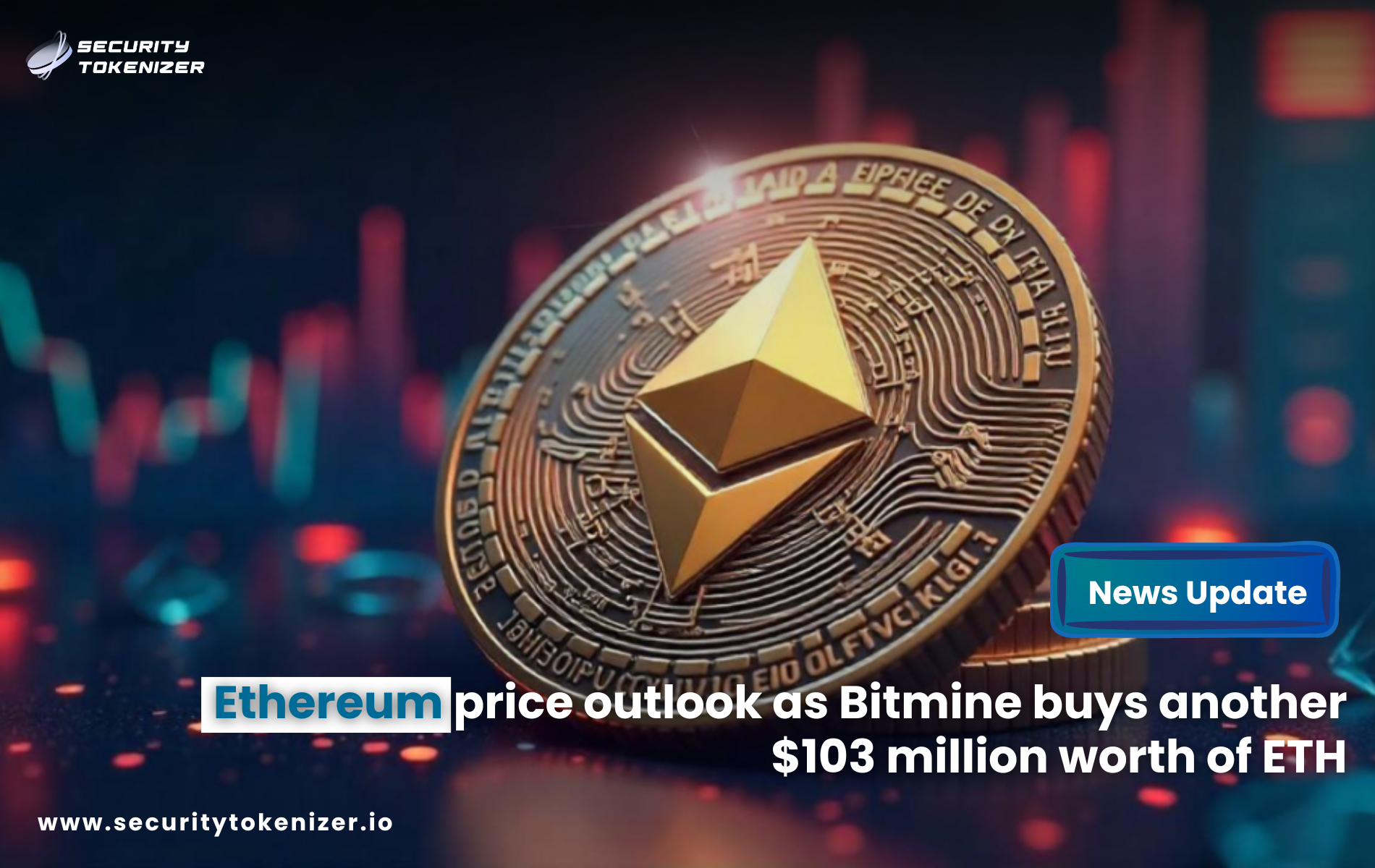 Ethereum price outlook as Bitmine buys another $103 million worth of ETH