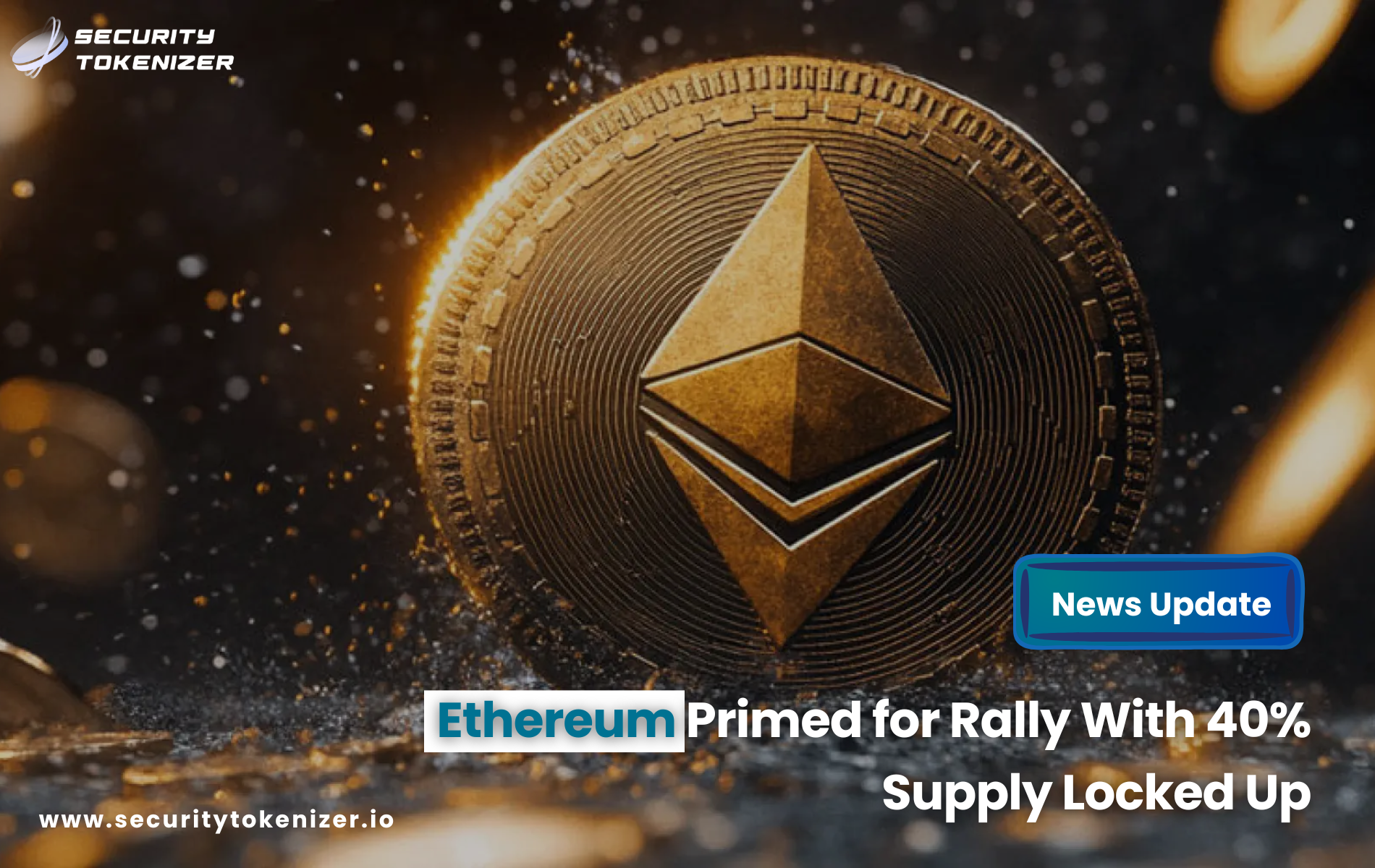 Ethereum Primed for Rally With 40% Supply Locked Up
