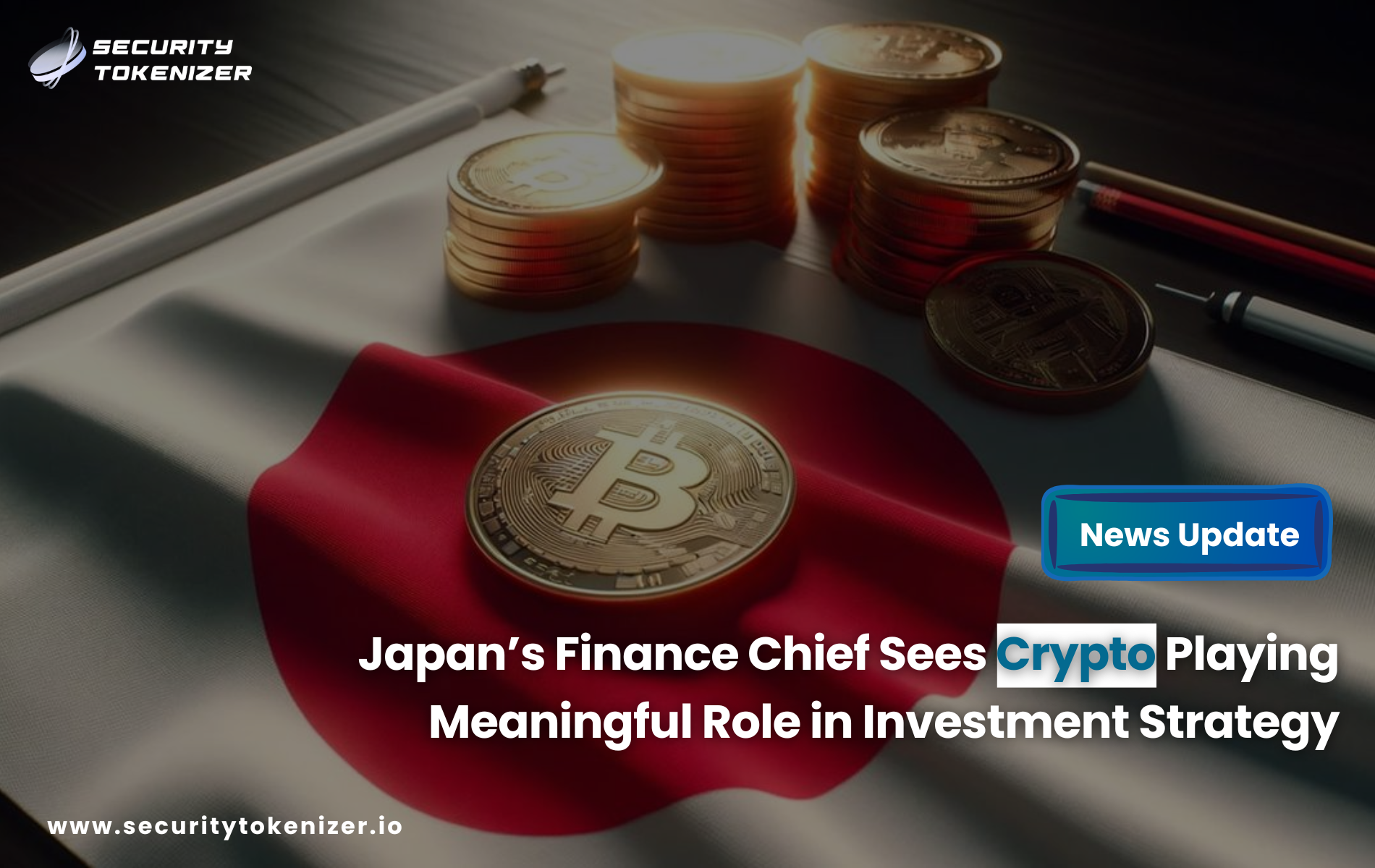 Japan’s Finance Chief Sees Crypto Playing Meaningful Role in Investment Strategy