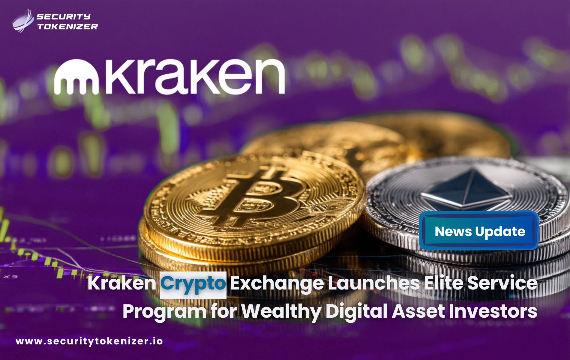 Kraken Crypto Exchange Launches Elite Service Program for Wealthy Digital Asset Investors