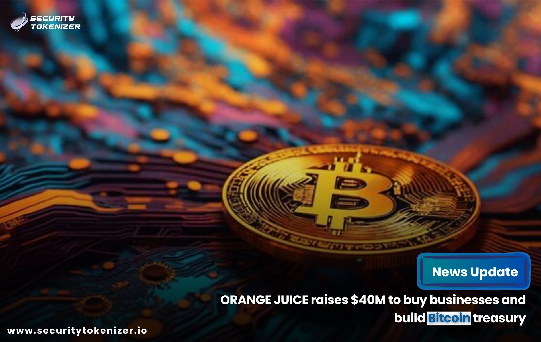 ORANGE JUICE raises $40M to buy businesses and build Bitcoin treasury