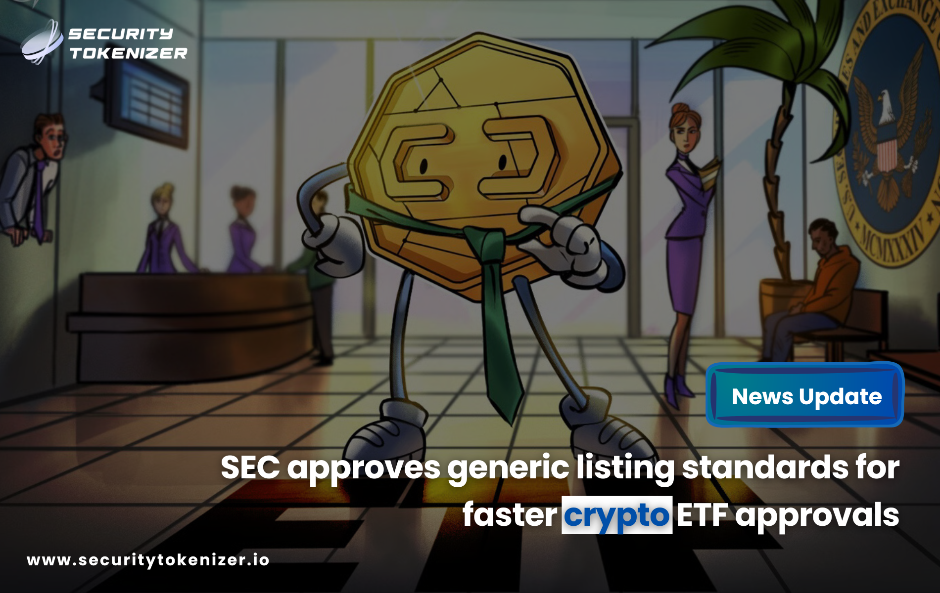SEC approves generic listing standards for faster crypto ETF approvals