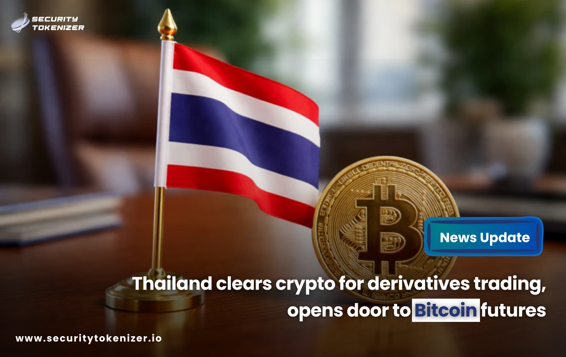 Thailand clears crypto for derivatives trading, opens door to Bitcoin futures
