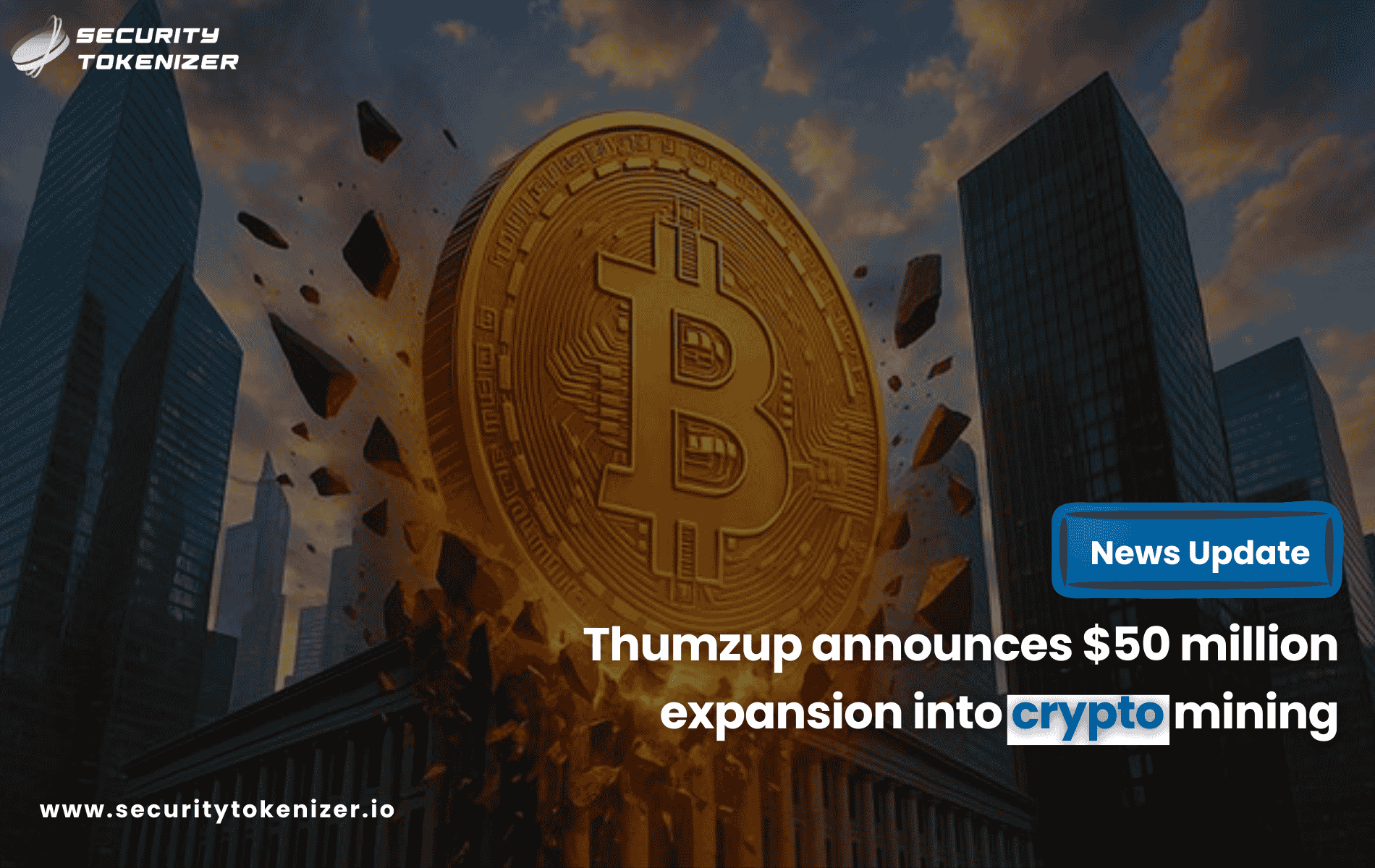 Thumzup announces $50 million expansion into crypto mining